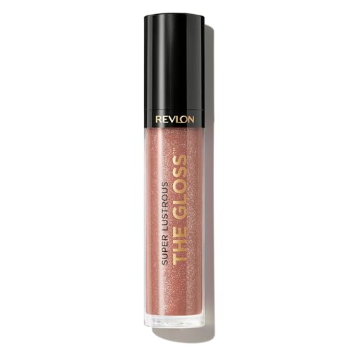 Buy now REVLON Lip Gloss, Super Lustrous The Gloss, Non-Sticky, High Shine Finish, 260 Rosy Future at indiglob india