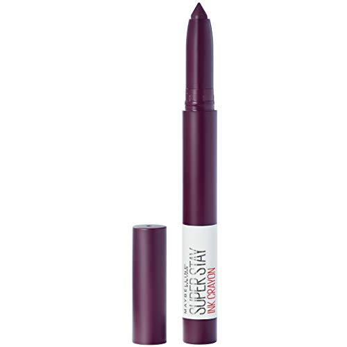 Buy now Maybelline SuperStay Ink Crayon Matte Longwear Lipstick With Built-in Sharpener, Forget The Rules, 0.04 Ounce at indiglob india