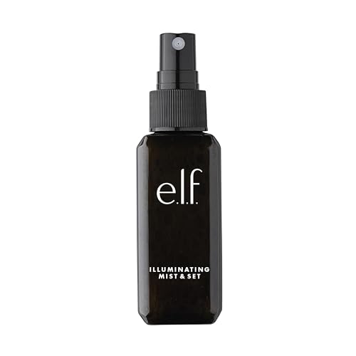Buy now e.l.f. Lumious Mist & Set, Setting Spray To Give Makeup A Lasting, Radiant Finish, Infused With Vitamins A, C & E, Small, 2 Fl Oz at indiglob india