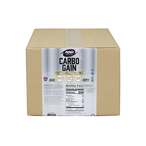 Buy now NOW Foods Sports Nutrition, Carbo Gain Powder (Maltodextrin), Rapid Absorption, Energy Production, 12-Pound at indiglob india