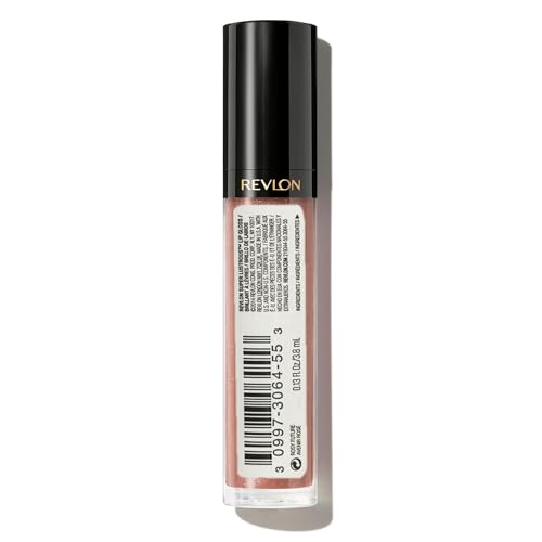 Buy now REVLON Lip Gloss, Super Lustrous The Gloss, Non-Sticky, High Shine Finish, 260 Rosy Future at indiglob india