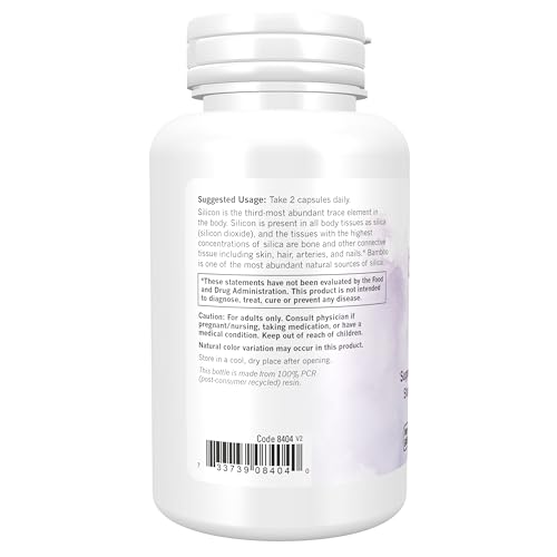 Buy now NOW Foods Solutions, Bamboo Silica Beauty, Support for Hair, Skin & Nails, Standardized to 70% Silica, 90 Veg Capsules at indiglob india