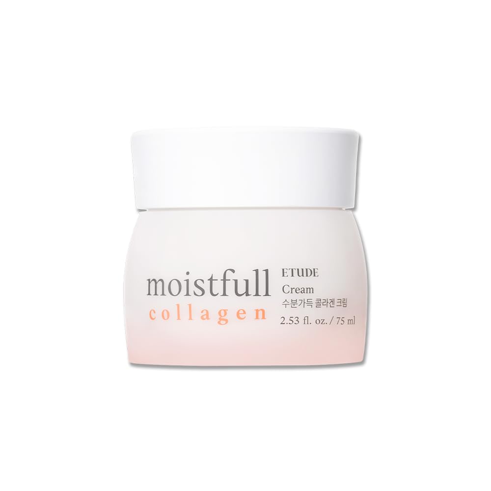 Buy now ETUDE Moistfull Collagen Cream, Face Moisturizer, Super Collagen Water, Macadamia Seed Oil, Lupinus Albus Protein, Deep Moisturizing Cream, Korean Skin Care, Beauty (2.53 Fl Oz) Default at indiglob india