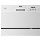 Buy now Honeywell Countertop Dishwasher with 6 Place settings, 6 Washing Programs, Stainless Steel Tub, UL/Energy Star- Stainless Steel at indiglob india