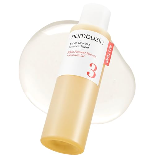 Buy now numbuzin No.3 Super Glowing Essence Toner, Fermented Toner for Skin Glow & Texture, Bifida, Niacinamide, Hydrating, Radiance-Boosting Essence, Zero Pore Care, 6.76 fl oz (200ml) at indiglob india
