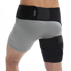 Buy now Bodyprox Groin Wrap, Adjustable Support for Hip, Groin, Hamstring, Thigh, and Sciatic Nerve Pain Relief at indiglob india