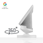 Buy now Wasserstein Adjustable Stand for Google Nest Hub (2nd Gen) - Made for Google (Chalk) at indiglob india