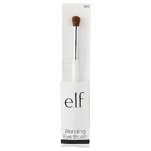 Buy now e.l.f. Blending Eye Brush, Makeup Brush For Eyeshadow & Eyeliner, Creates A Natural Finish, Made With Synthetic Bristles, Vegan & Cruelty-Free at indiglob india