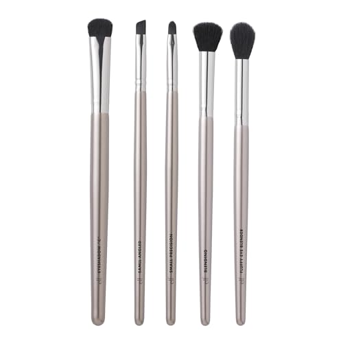 Buy now e.l.f. Smoky Eye Brush Kit, 5-Piece Makeup Brush Kit For Creating A Smoky Eye Look, Apply & Blend Eyeshadow, Vegan & Cruelty-Free at indiglob india