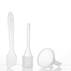 Buy now ALINK 16pcs Travel Size Toiletry Bottles Set, Tsa Approved Clear Cosmetic Makeup Liquid Containers with Zipper Bag at indiglob india