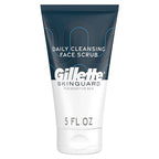 Buy now Gillette SkinGuard Face Scrub for Men, 5 oz Daily Cleansing Exfoliating Face Scrub with Shea Butter and Charcoal at indiglob india