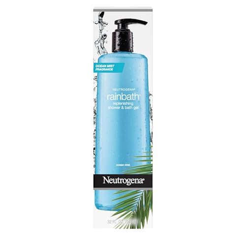 Buy now Neutrogena Rainbath Replenishing Shower and Bath Gel -Refreshing Body Wash with Moisturizing Formula for Soft Skin, Ocean Mist Scent, 32 fl. oz. (946 mL) Pump Bottle at indiglob india