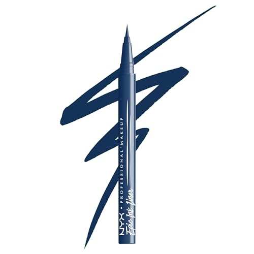 Buy now NYX PROFESSIONAL MAKEUP Epic Ink Liner, Waterproof Liquid Eyeliner with Vegan Formula - Dark Chocolate (Dark Brown Matte) at indiglob india