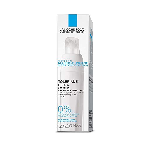 Buy now La Roche-Posay Toleriane Dermallergo Ultra Soothing Repair Face Moisturizer for Sensitive Skin, Gentle Moisturizing Face Cream for Dry Skin, Packaging May Vary, Formerly Toleriane Ultra at indiglob india