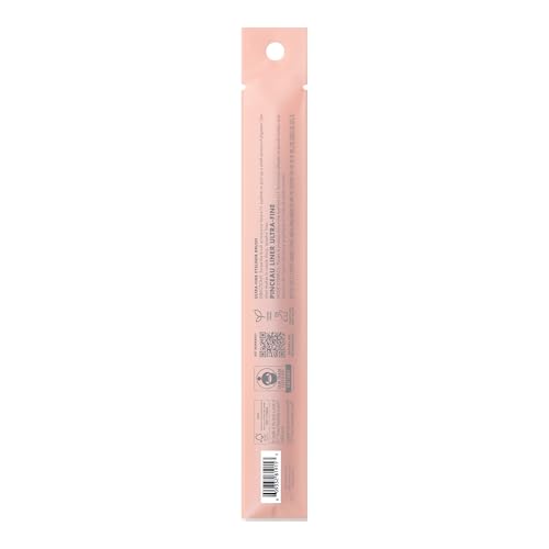 Buy now e.l.f. Ultra-Fine Eyeliner Brush, Pointed Tip For Creating Clean, Crisp Eye Makeup Looks, Use With Liquid, Cream & Kohl Formulas, Vegan & Cruelty-Free at indiglob india