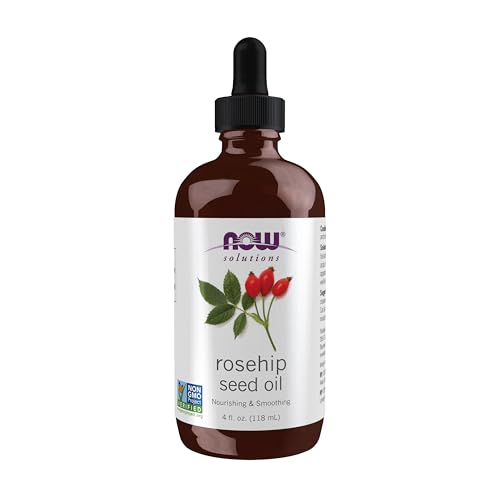 Buy now NOW Solutions, Rose Hip Seed Oil, 100% Pure, Nourishing and Renewing, For Facial Care, Vegan, Child Resistant Cap, 4-Ounce at indiglob india