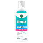 Buy now Vicks Sinex Saline Moisturizing Nasal Spray, with Aloe, Drug Free Ultra Fine Mist, Clear Everyday Sinus Congestion Fast, Clear Mucus from a Cold or Allergy, 5 OZ x 2 at indiglob india