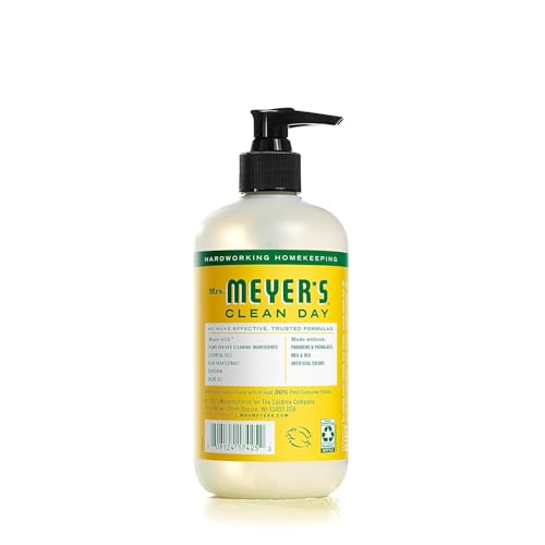 Buy now MRS. MEYER'S CLEAN DAY Hand Soap, Made with Essential Oils, Honeysuckle, 12.5 fl. oz - Pack of 6 at indiglob india