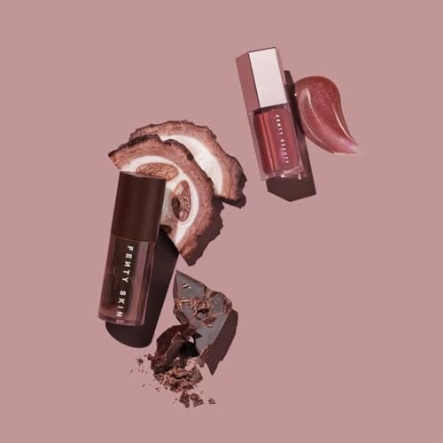 Buy now FENTY BEAUTY Chocolit Treatz - Lip Luminizer (.18 Fl Oz) + Lip Oil Duo (.19 Oz) at indiglob india