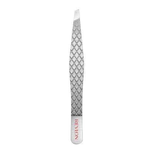 Buy now Revlon Ultimate Slant Tweezer, Hand-Finished Ultra-Fine Tips for Precise Hair Removal, Perfect for Tweezing The Tiniest Hairs, Made With Stainless Steel, 1 count at indiglob india