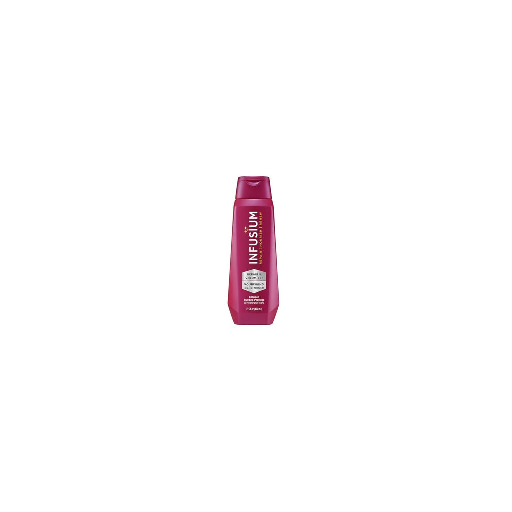 Buy now Infusium Repair and Volumize Conditioner - Hair Conditioner with Collagen and Hyaluronic Acid - Plumps Hair, Reduces Brittleness and Frizz - 13.5 oz at indiglob india