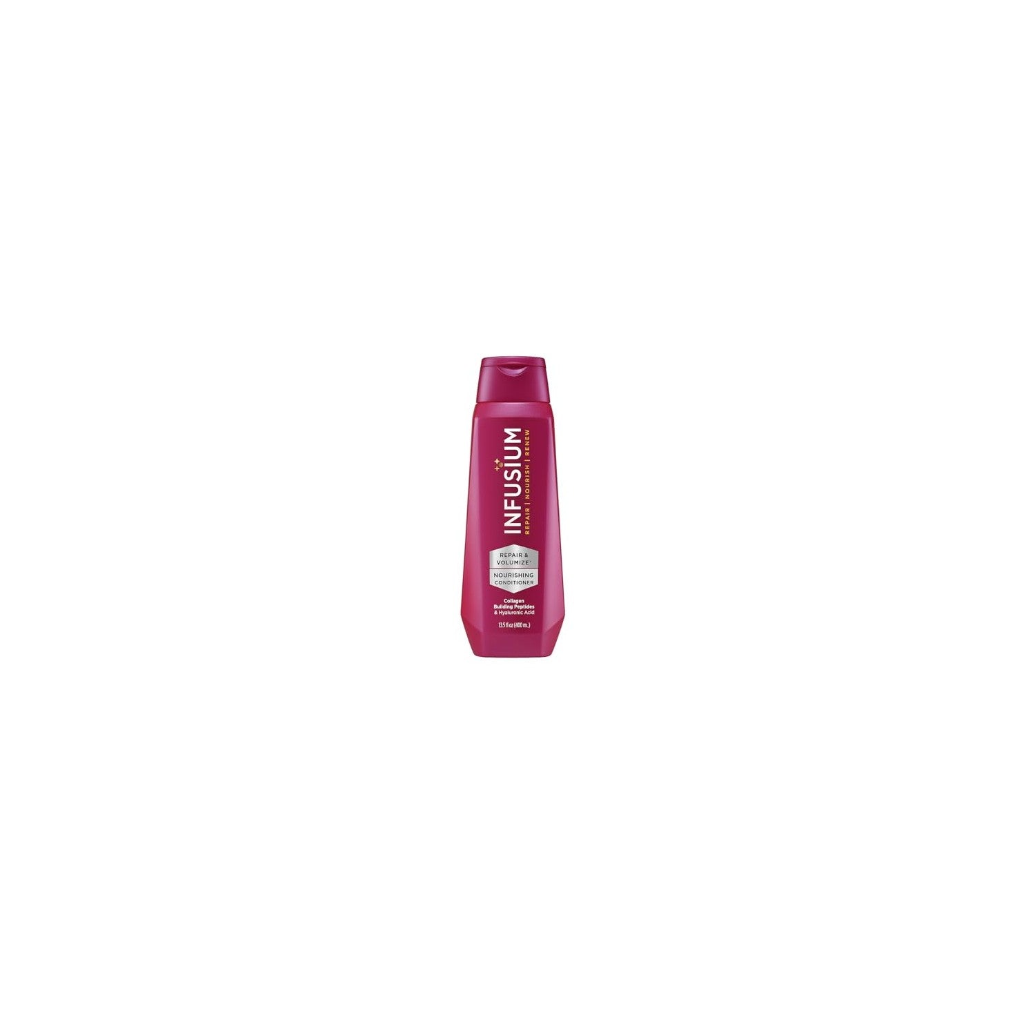 Buy now Infusium Repair and Volumize Conditioner - Hair Conditioner with Collagen and Hyaluronic Acid - Plumps Hair, Reduces Brittleness and Frizz - 13.5 oz at indiglob india