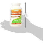 Buy now Best Naturals Betaine HCL 648 mg 250 Capsules at indiglob india