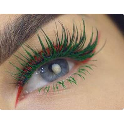 Buy now Maydear Dark Green Waterproof Long Lasting Smudgeproof Mascara for Women's Eye Makeup at indiglob india