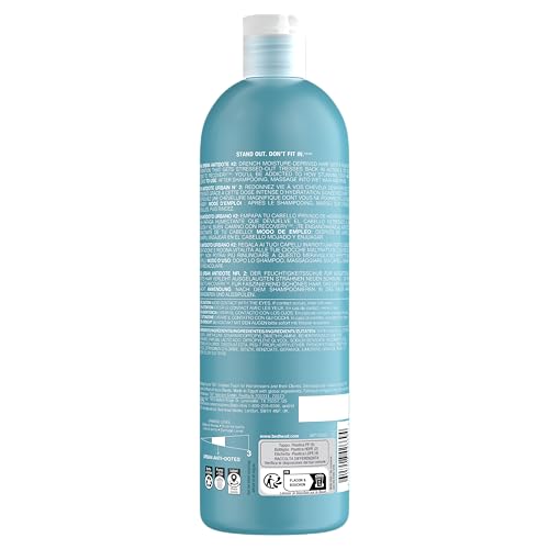 Buy now Bed Head by TIGI Urban Antidotes Resurrection Intensive Moisture Repair Shampoo for Severely Damaged Hair, Sulphate-Free, 25.36 fl oz at indiglob india