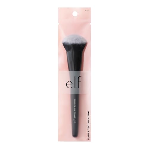 Buy now e.l.f. Stain & Tint Blending Brush, Liquid Blush Brush For Blending & Creating An Even Finish, Made With Synthetic Bristles, Vegan & Cruelty-Free at indiglob india