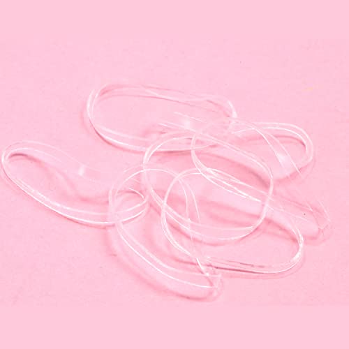 Buy now Clear Hair Elasticsï¼ŒBEBEEPOO 2500pcs Rubber Bands for Hair, Clear Mini Elastic Rubber Hair Bands, Small Hair Tties - STRONG - REUSEABLE at indiglob india