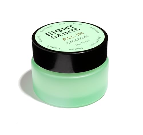 Buy now Eight Saints Skin Care All In Eye Cream, Natural and Organic Anti Aging Under Eye Cream to Reduce Puffiness, Wrinkles, and Under Eye Bags, Dark Circles Under Eye Treatment, 0.5 Ounces at indiglob india