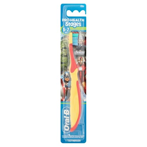 Buy now Oral-B Kids Spider Man Toothbrush for Little Children Ages 3+ Years Old, Extra Soft, Pack of 6 at indiglob india