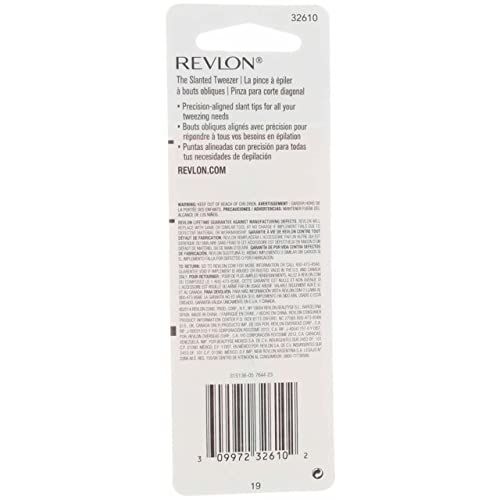 Buy now Revlon Stainless Steel Accurate Tweezing 1 ea (Pack of 2) at indiglob india