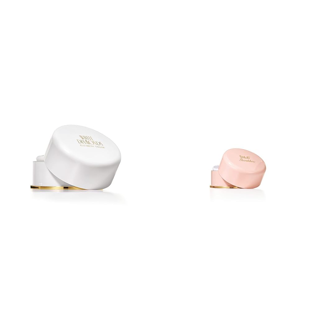 Buy now Body Powder for Women by Elizabeth Taylor, White Diamonds, Fragrance with Body Puff, 2.6 Oz Body Powder Body Powder + Powder White Shoulders at indiglob india