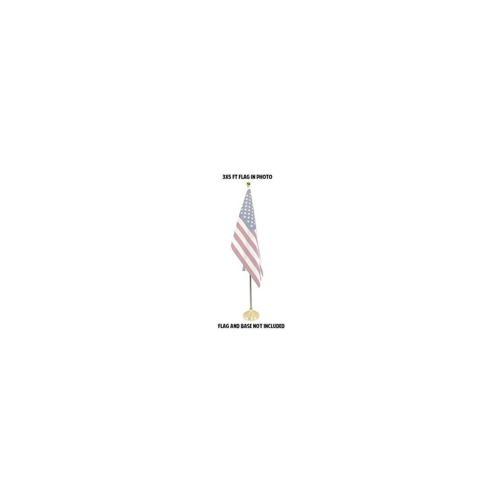 Buy now FlagsImp 8 Foot Aluminum Silver Pole with (Ball) at indiglob india