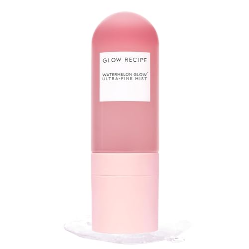 Buy now Glow Recipe Watermelon Glow Facial Spray + Hydrating Mist - Ultra-Fine Face Mist with Hyaluronic Acid + Hibiscus AHA to Refresh Dry Skin & Enhance Dewy Makeup - Suitable for All Skin Types (75ml) at indiglob india