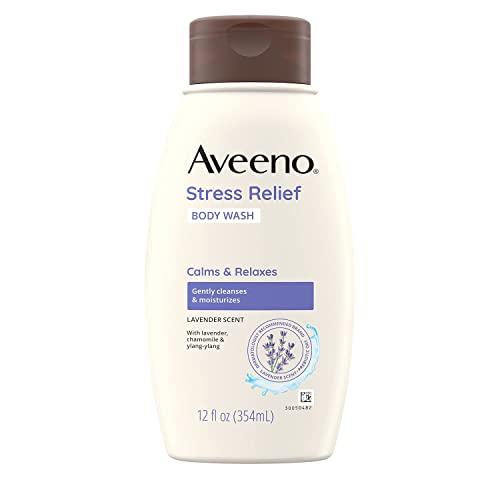 Buy now Johnson & Johnson 003955 Aveeno Stress Relief Body Wash, 12 fl. oz. (Pack of 12) at indiglob india