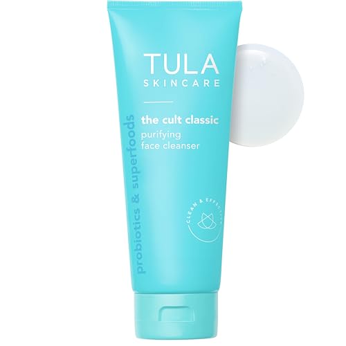 Buy now TULA Skin Care Cult Classic Purifying Face Cleanser - Supersize, Gentle and Effective Face Wash, Makeup Remover, Nourishing and Hydrating, 6.7 oz. at indiglob india