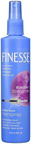 Buy now Finesse Finish + Strengthen Extra Hold Non-Aerosol Hair Spray, 8.5 oz at indiglob india