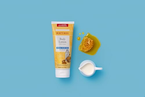 Buy now Burt's Bees, Body Lotion with Milk and Honey, Moisturizing Lotion for Normal to Dry Skin, 98.6% Natural Origin Skin Care, 6 oz Bottle (3-Pack) at indiglob india