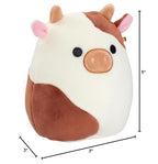 Buy now Squishmallows Original 5-Inch Ronnie The Brown Cow - Official Jazwares Little Plush - Collectible Soft & Squishy Mini Stuffed Animal Toy - Stocking Stuffer Gift for Kids, Girls & Boys at indiglob india