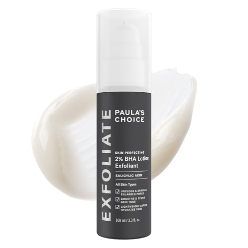 Buy now Paula's Choice SKIN PERFECTING 2% BHA Exfoliant Lotion, Salicylic Acid Exfoliant-Facial Exfoliator for Enlarged Pores, Wrinkles & Fine Lines, Suitable for Blackhead-Prone Skin, Fragrance-Free, 3.3 Oz. at indiglob india