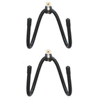 Buy now YYST Skateboard Wall Mount Skateboard Wall Hanger Storage Rack Flexible Hanger - Fit Cruiser Boards, Skateboards, Penny Boards, Longboards,etc- W Style - No Board -2/PK at indiglob india