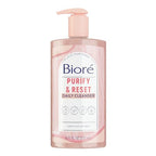 Buy now BiorÃ© Rose Quartz + Charcoal Daily Purifying Cleanser, Oil Free Facial Cleanser Energizes Skin, Dermatologist Tested and Cruelty Free, 6.77 oz at indiglob india