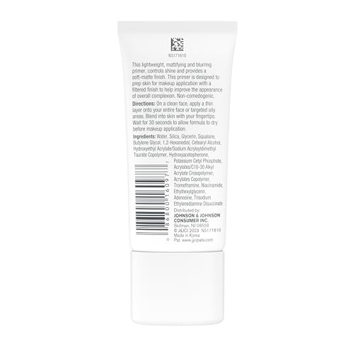 Buy now Neutrogena Mattifying Primer with Shine Control, Lightweight Pore Blurring Face Primer Blurs the Look of Pores & Helps Reduce Shine, Matte Primer with Niacinamide, 1 oz at indiglob india
