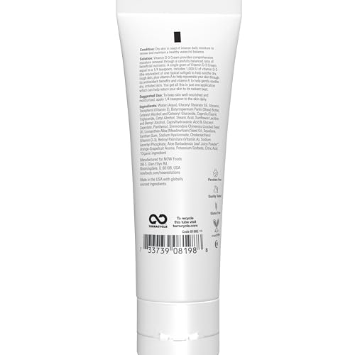 Buy now NOW Solutions, Vitamin D-3 Cream 1,000 IU Per Gram, High-Potency, Intense Moisture, 4-Ounce at indiglob india