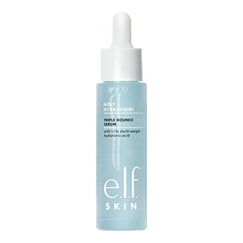 Buy now e.l.f. SKIN Holy Hydration! Triple Bounce Serum, 1.7% Hyaluronic Acid Serum For Plump, Bouncy Skin, Moisturizing & Hydrating, Vegan & Cruelty-Free at indiglob india