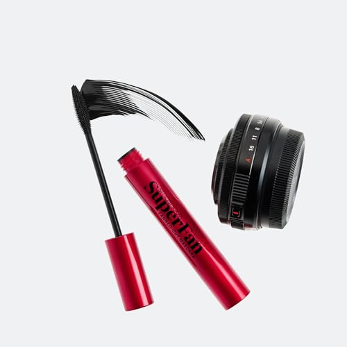 Buy now Smashbox Super Fan Lash Lengthening Mascara | Fanned-Out Volume + Length, Long-Wearing Mascara without Clumping, 0.34 Fl Oz, Black at indiglob india