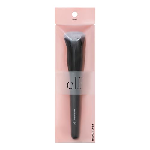 Buy now e.l.f. Camo Liquid Blush Brush, Angled Blush Brush Ideal For Applying & Blending Colors On Cheeks, Soft, Dense Bristles, Vegan & Cruelty-free at indiglob india